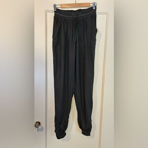 Rewash Dark Grey Rayon Jogger Pants
